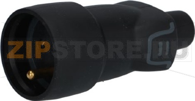 ОДНОФАЗНАЯ 2-УХ ШТЫРЬКОВАЯ РОЗЕТКА + PE 16 A 