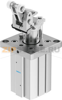 Пневмоцилиндр стопорный Festo DFST-80-40-DL-Y4-A-G2 