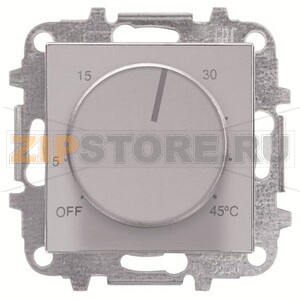 Накладка для терморегулятора, серебристый алюминий ABB 2CLA854090A1301 