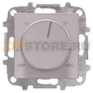 Накладка для терморегулятора, серебристый алюминий ABB 2CLA854090A1301 