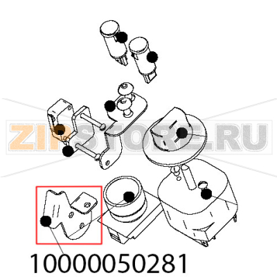 Фиксатор Abat МКК-300 Фиксатор Abat МКК-300Запчасть на деталировке под номером: 10000050281