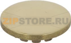 BURNER CAP PRINTED BRASS POLISHED 