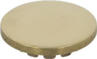 BURNER CAP PRINTED BRASS POLISHED