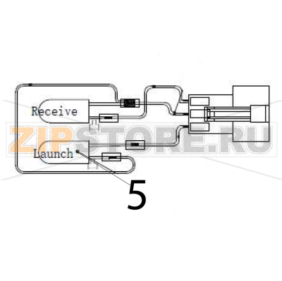 Bean optical cordsets Hurakan HKN-ME709 Bean optical cordsets Hurakan HKN-ME709Запчасть на деталировке под номером: 5