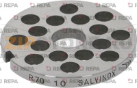 РЕШЕТКА ИЗ НЕРЖ.СТАЛИ МОД.R70/12/10 УНГЕР