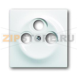 Накладка для TV-R-SAT розетки ABB 2CKA001753A4773 