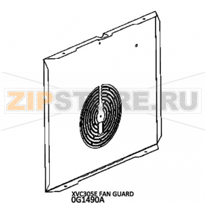 Fan guard Unox XVC 305E Fan guard Unox XVC 305EЗапчасть на деталировке под номером: 41Название запчасти на английском языке: Fan guard Unox XVC 305E
