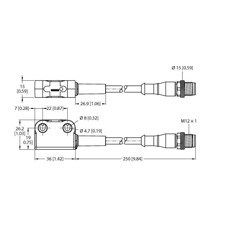 RFID-переключатель безопасности Turck SI-RFDT-LP8 