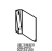 Stainless steel baffle Unox XBC 805