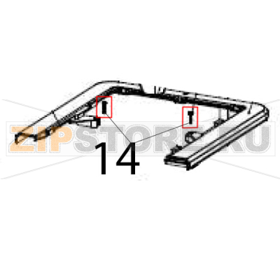 Screw Hurakan HKN-ME717 Screw Hurakan HKN-ME717Запчасть на деталировке под номером: 14