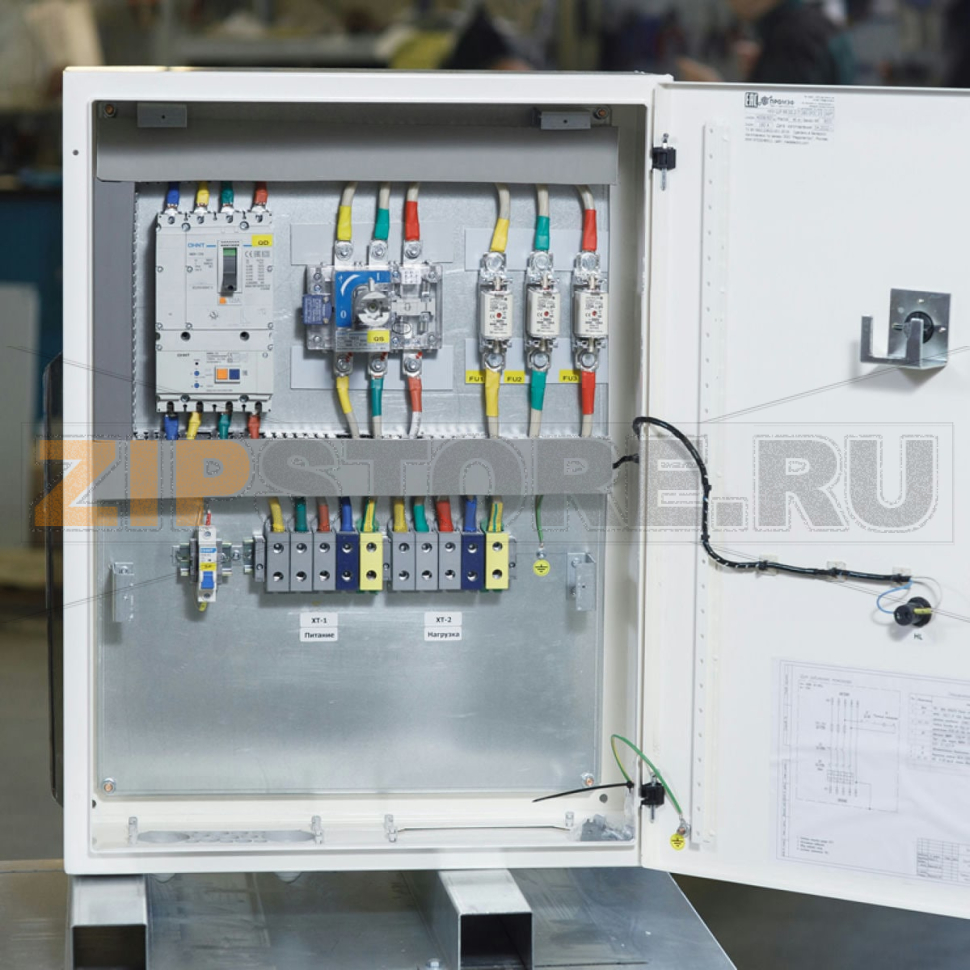 Выключатель автоматический 32 А, 100 кА, 3 полюса Chint NM8N-250H 