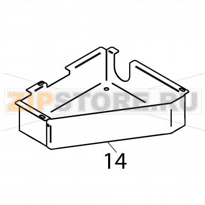 Cover washing system box Fagor VPE-101 Cover washing system box Fagor VPE-101Запчасть на деталировке под номером: 14Название запчасти Fagor на английском языке: Cover washing system box VPE-101.