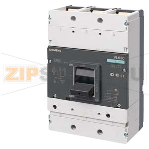 АВТОМАТИЧЕСКИЙ ВЫКЛЮЧАТЕЛЬ VL 630N СТАНДАРТНАЯ ОТКЛЮЧАЮЩАЯ СПОСОБНОСТЬ ICU= 45KA, 415V AC 3 ПОЛЮСА, РАСЦЕПИТЕЛЬ МАКСИМАЛЬНОГО ТОКА МАГНИТНЫЙ ДЛЯ ЗАЩИТЫ СТАРТЕРНЫХ СБОРОК IN= 500A, НОМИНАЛЬНЫЙ ТОК II= 3250...6300A ЗАЩИТА ОТ ТОКОВ КЗ Siemens 3VL5750-1DK36-. 