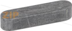 CHIAVETTA ACCIAIO 8x7x36 mm 