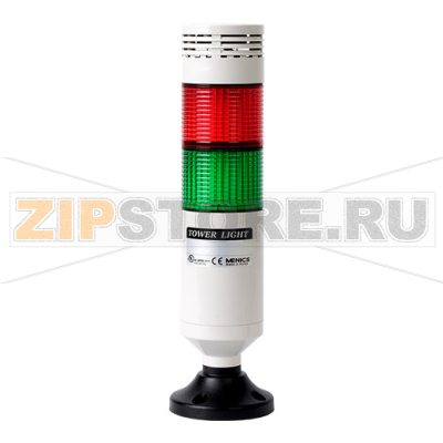 Колонна сигнальная, светодиодная, модульная, Ø: 56 мм Autonics PTE-AGZ-202-RG 