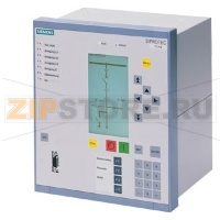 цифр. устр-во автосинхронизации корпус 1/3 19", 6 ДВх, 9 ДВых, 1 контакт исправности, корп.д.утопл.монт., винт.клеммы (прям. подкл./кабел. наконечн.) Siemens 7VE6110-.E...-0...