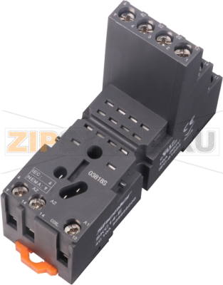 Розетка для 4 контактных реле RKE RKF, 10A Shenler SKC14-E 