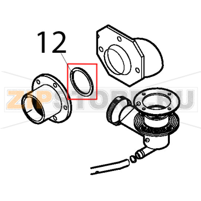 O-Ring Silanos E1000 O-Ring Silanos E1000Запчасть на деталировке под номером: 12