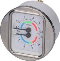 МАНОМЕТР БОЙЛЕРА-НАСОСА Ø 63 ММ