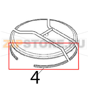 Lid gasket Angelo Po 1A1PI2G Lid gasket Angelo Po 1A1PI2GЗапчасть на деталировке под номером: 4