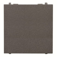 Заглушка двухмодульная, антрацитовая ABB 2CLA220000N1801