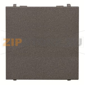 Заглушка двухмодульная, антрацитовая ABB 2CLA220000N1801 