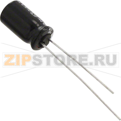 Конденсатор 47 мкФ, 63 В, (Ø) 6.3 мм, 1 шт Panasonic ECA-1JHG470 