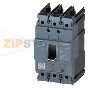Автоматический выключатель 3VA5 UL frame 125 3-pole, starter protection TM120M, AM, In=5A without overload protection short-circuit protection Ii=3...7 x In without connection Siemens 3VA5105-1MU31-0AA0 