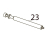 Feed roller Toshiba TEC B-SX4T-GS20-QM-R