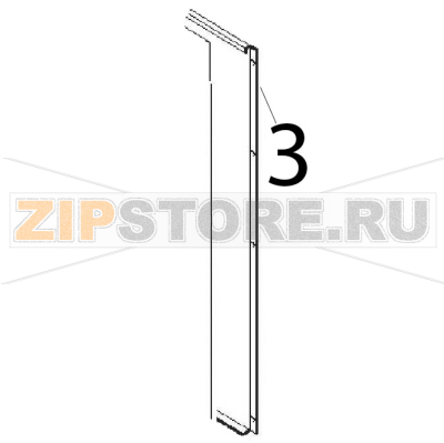Rear panel 350 Angelo Po 0G1CP1G Rear panel 350 Angelo Po 0G1CP1GЗапчасть на деталировке под номером: 3