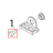 Plastic head screw M-3x8 Toshiba TEC B-SX4T-GS20-QM-R