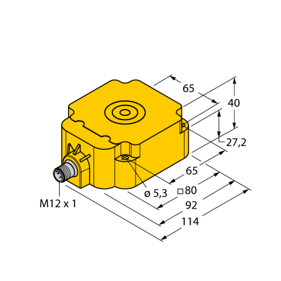 Датчик индуктивный Turck NI50-Q80-LIU-H1141 