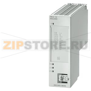 SIGUARD, PM-D F3: МОДУЛЬ ФОРМИРОВАНИЯ ЗАДЕРЖКИ ОТКЛЮЧЕНИЯ ПИТАНИЯ НА 0 … 15 С, ДИАГНОСТИЧЕСКИЕ ФУНКЦИИ, СОВМЕСТНАЯ РАБОТА С МОДУЛЯМИ PM-D F1/ F2 Siemens 3RK1903-1BD00 