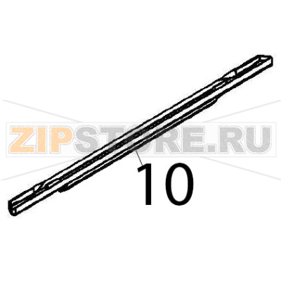 Tray Angelo Po FX61E1 Tray Angelo Po FX61E1Запчасть на деталировке под номером: 10