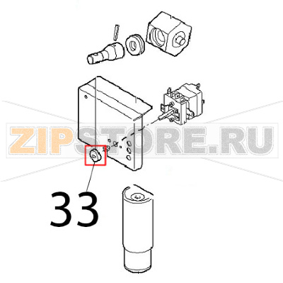 Protezione termostato Angelo Po 1G1BR1E Protezione termostato Angelo Po 1G1BR1EЗапчасть на деталировке под номером: 33