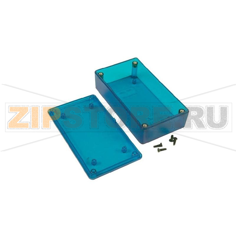 Корпус 152x82x50 мм, материал: пластик, синий, 1 шт Hammond 1591XXDTBU 