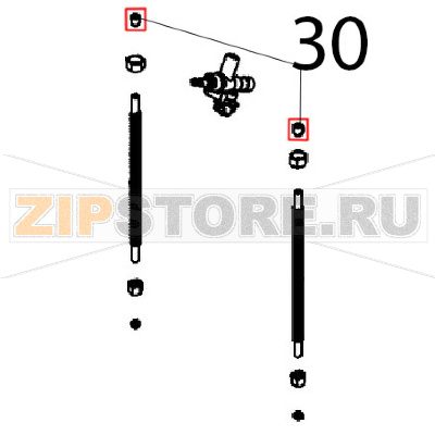 Bicono Ø: 10, Ø: 12x14 Angelo Po 191PD1G Bicono Ø: 10, Ø: 12x14 Angelo Po 191PD1GЗапчасть на деталировке под номером: 30