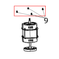 Screw M4X8 Hurakan HKN-SPM