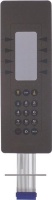 PUSH-BUTTON MEMBRANE 295x98 mm