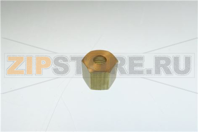 ГАЙКА МЕДНАЯ РЕЗЬБА 1/4&quot; ОТВЕРСТИЕ 6 ММ 