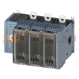 ПРЕДОХРАНИТЕЛЬНЫЙ ВЫКЛЮЧАТЕЛЬ-РАЗЪЕДИНИТЕЛЬ 125A, ТИПОРАЗМЕР 2, 3-ПОЛ FOR LV HRC ПРЕДОХРАНИТЕЛЬ ТИПОРАЗМЕР 000 И 00 ПЕРЕДН.УПРАВЛЕНИЕ СЛЕВА БАЗОВЫЙ БЛОК БЕЗ РУЧКИ ПЛОСКИЕ КЛЕММЫ Siemens 3KF2312-0LF11 