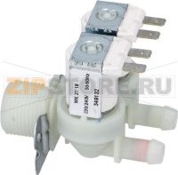 ЭЛЕКТРОМАГНИТНЫЙ КЛАПАН ELBI 349 2 ВЫХОДА 180°