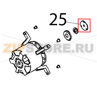 Gasket Angelo Po FX101E1 Gasket Angelo Po FX101E1Запчасть на деталировке под номером: 25