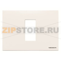 Рамка на 1 модуль, альпийский белый ABB 2CLA247100N1101