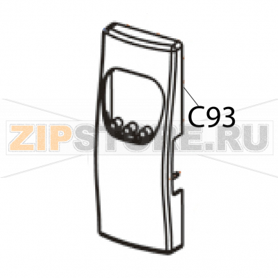 Left panel Godex EZ-6200 plus Left panel Godex EZ-6200 plusЗапчасть на деталировке под номером: C-93Название запчасти Godex на английском языке: Left panel EZ-6200 plus.