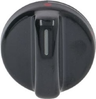 KNOB GASFIRE BLACK ø 36 mm