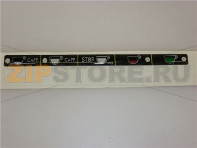 TARGHETTA ADESIVA CAPPUCCINATORE 