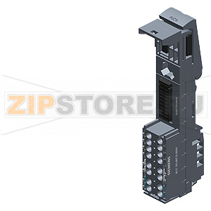 SIMATIC ET 200SP, БАЗОВЫЙ БЛОК BU20-P12+A4+0B, ТИП B0, УПАКОВКА ПО 10 ШТ., КЛЕММЫ PUSH-IN, 4 ДОП. КЛЕММЫ, ПОДКЛЮЧЕНИЕ К СУЩ. НАГРУЗОЧНОЙ ГРУППЕ (БАЗОВОГО БЛОКА СЛЕВА), ШXВ: 20ММX117ММ Siemens 6ES7193-6BP20-2BB0 