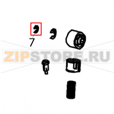 E Snap ring Sato LT408 LH E Snap ring Sato LT408 LHЗапчасть на деталировке под номером: 7Название запчасти на английском языке: E Snap ring Sato LT408 LH.