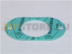Flat seal for drain 